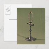 Carte Postale Lampe horaire, 1677 (Devant / Derrière)