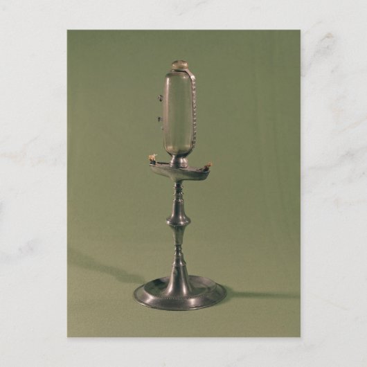 Carte Postale Lampe horaire, 1677 (Devant)