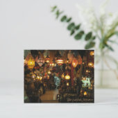 Carte Postale Lampe Marrakech Maroc (Debout devant)