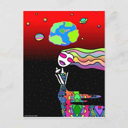 Carte Postale Lampe, Soul Shine (Devant)