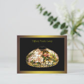 Carte Postale Lampe Tiffany Art Excellent (Debout devant)