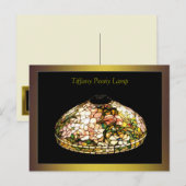Carte Postale Lampe Tiffany Art Excellent (Devant / Derrière)