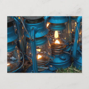 Carte Postale Lampes à pétrole Ol Pejeta Bush Camp