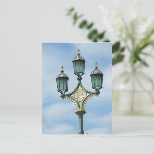 Carte Postale Lampes de rue (Debout devant)