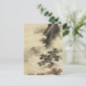 Carte Postale Lan Ying défricher les fosses d'automne dans la mo (Debout devant)