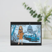 Carte Postale Lana Lang Reporting (Debout devant)