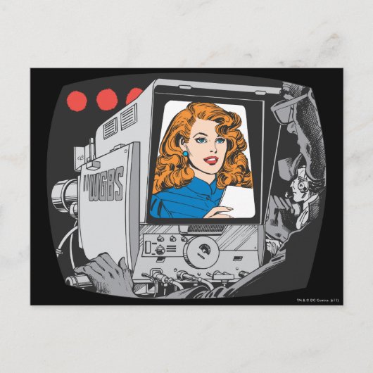 Carte Postale Lana Lang sur caméra (Devant)