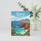 Carte Postale Lanai, Hawaï (Debout devant)