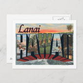 Carte Postale Lanai, HawaiiGrandes ScènesLanai, HI (Devant / Derrière)