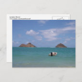 Carte Postale Lanakai, Hawaii (Devant / Derrière)