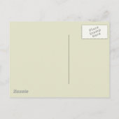 Carte Postale L'anatomie de la grenouille (Dos)