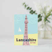 Carte Postale Lancashire en train (Debout devant)