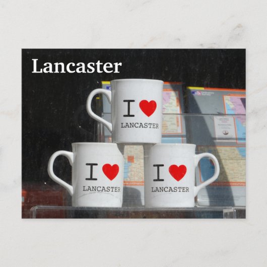 Carte postale Lancaster (Devant)