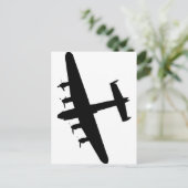 Carte Postale Lancaster Bomber RAF (Debout devant)