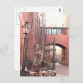 Carte Postale Lancaster City Sculpture (Devant / Derrière)