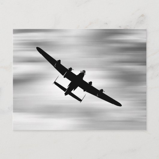 Carte Postale LancasterBomber. (Devant)