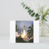 Carte Postale lancement avec les paumes (Debout devant)