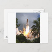 Carte Postale lancement avec les paumes (Devant / Derrière)