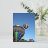 Carte Postale Lancement coloré des ballons ! (Debout devant)
