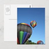 Carte Postale Lancement coloré des ballons ! (Devant / Derrière)
