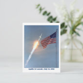 Carte Postale Lancement d'Apollo 11 le 16 juillet 1969 (Debout devant)
