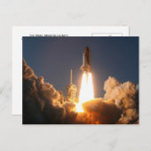 CARTE POSTALE LANCEMENT DE LA DÉCOUVERTE STS 133 (Devant / Derrière)