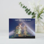Carte Postale Lancement de la fusée Cape Canaveral Florida (Debout devant)