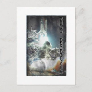 Carte Postale Lancement de la navette Endeavor sur mesure