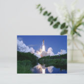 Carte Postale Lancement de la navette spatiale (Debout devant)