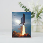 Carte Postale Lancement de la navette spatiale Discovery de la N (Debout devant)