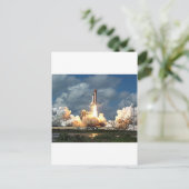 Carte Postale lancement de navette (Debout devant)