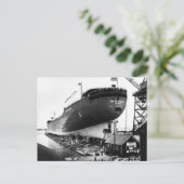 Carte Postale Lancement du Edmund Fitzgerald 6-8-1958 (#1) (Debout devant)