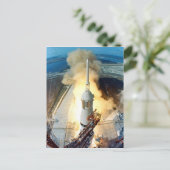 Carte Postale Lancement du lancement du centre spatial Kennedy d (Debout devant)