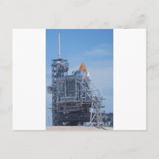 Carte Postale Lancement final d'Atlantis (Devant)