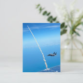 Carte Postale Lancement final de la navette spatiale Atlantis -  (Debout devant)