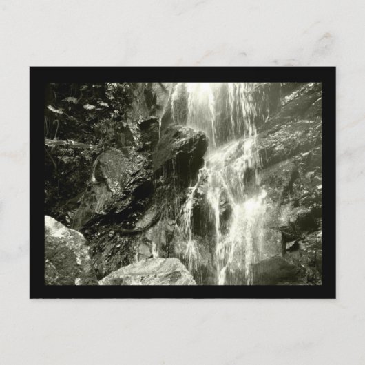 Carte Postale Lancer 72 Collection monochrome - Cascade (Devant)