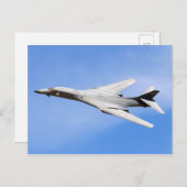 Carte Postale Lancer B-1 (Devant / Derrière)