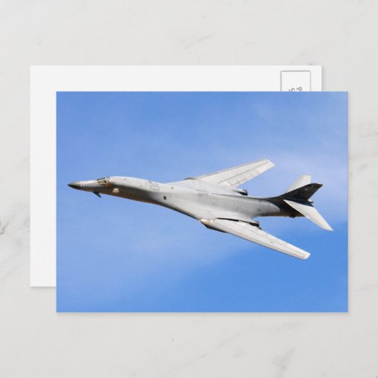 Carte Postale Lancer B-1 (Devant / Derrière)