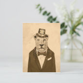 Carte Postale Lancer cette fête (Debout devant)