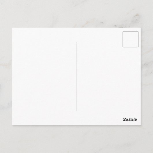 Carte Postale Lancer l'oreiller (Dos)