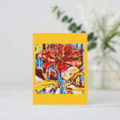 Carte Postale Lancer l'oreiller (Debout devant)