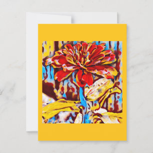 Carte Postale Lancer l'oreiller