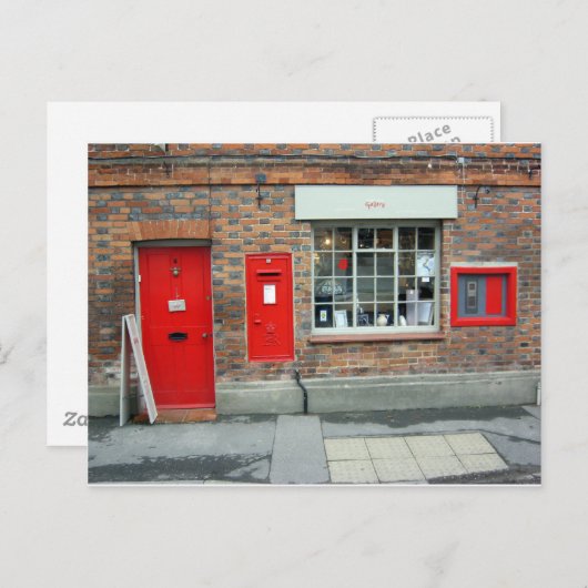 Carte Postale L'ancien bureau de poste (Devant / Derrière)