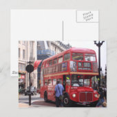 Carte Postale L'ancien bus (Devant / Derrière)