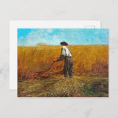 Carte Postale L'ancien combattant dans un nouveau domaine | Wins (Devant / Derrière)