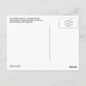 Carte Postale L'Ancien et le Nouveau à Charleston (Dos)