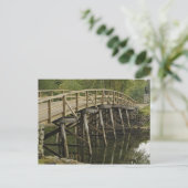 Carte Postale L'ancien pont du Nord, Minute Man National (Debout devant)