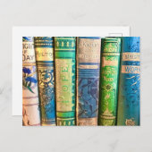 Carte Postale L'ancienne bibliothèque (Devant / Derrière)