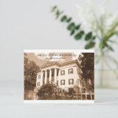 Carte Postale L'ancienne demeure du gouverneur, Milledgeville, G (Debout devant)