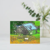 CARTE POSTALE L'ANCIENNE GAILLE (Debout devant)